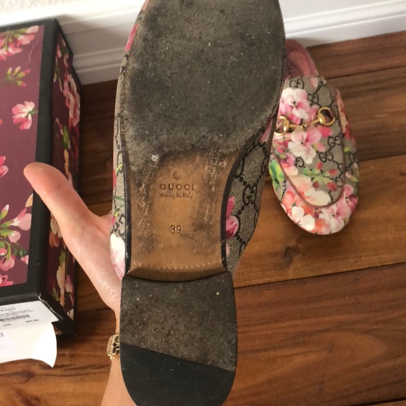 Gucci Floral Princeton Loafer Slide - Picture 3 of 4